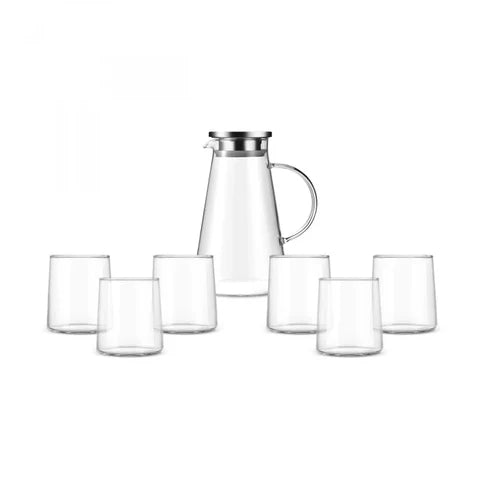 Karaca Serene Ensemble de 7 Verres Transparent