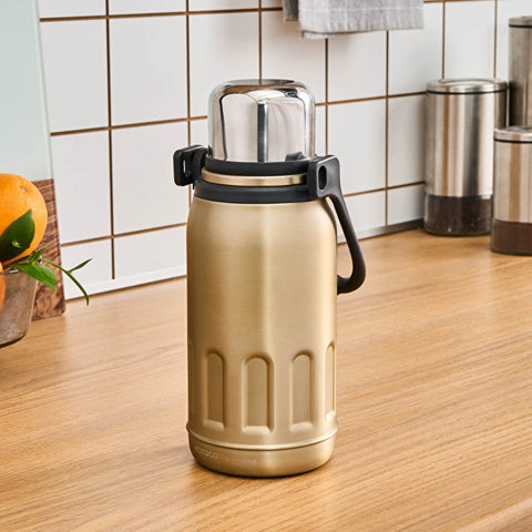 Thermos étanche en acier inoxydable Karaca Adent 800 ml Gold