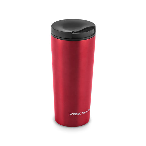 Karaca Sheeny Thermos Isotherme Étanche en Acier Inoxydable 450 ml – Rouge
