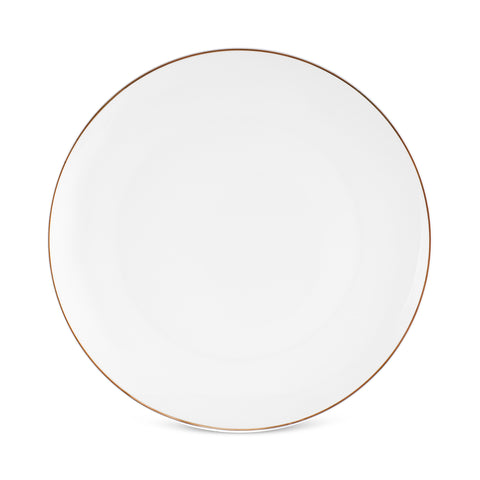 Karaca Elegance Bone Esbelto – Service de table Gold 53 pièces pour 12 personnes