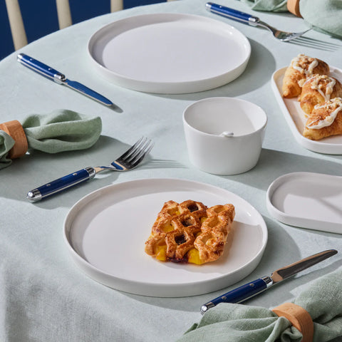Karaca Forever Bone Bomo Service de Petit-Déjeuner 22 pièces pour 6 personnes