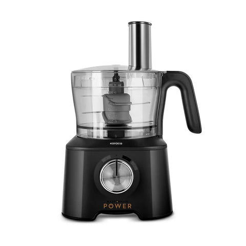 Robot de cuisine multifonction Karaca Mastermaid Power 10-en-1 – 2000 W – Noir