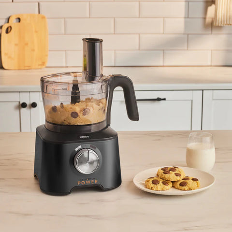 Robot de cuisine multifonction Karaca Mastermaid Power 10-en-1 – 2000 W – Noir