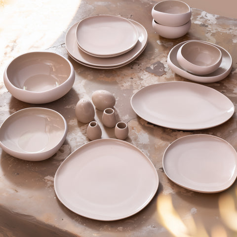 Karaca Earth Collection Cupid Ensemble de Vaisselle 55 Pièces pour 12 Personnes