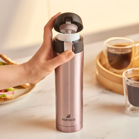 Karaca Pluton, Thermos, 450ML, Rose