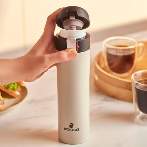 Karaca Pluton, Thermos, 450ML, Crème