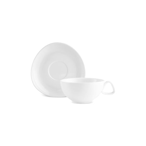 Karaca Stream Bone Middle Service Petit-Déjeuner 34 Pièces pour 6 Personnes – Blanc