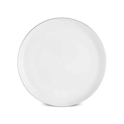 Karaca Stream Bone Saturn – Service de table Platine 53 pièces pour 12 personnes