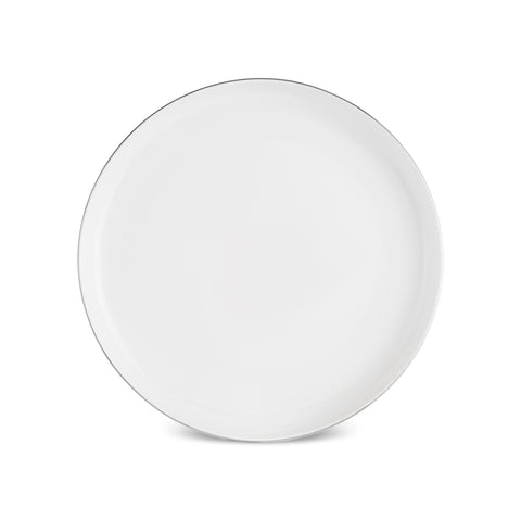 Karaca Stream Bone Saturn – Service de table Platine 53 pièces pour 12 personnes