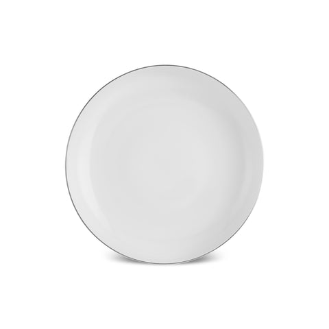 Karaca Stream Bone Saturn – Service de table Platine 53 pièces pour 12 personnes