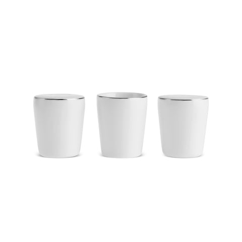 Karaca Stream Bone Saturn – Service de table Platine 53 pièces pour 12 personnes