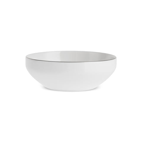 Karaca Stream Bone Saturn – Service de table Platine 53 pièces pour 12 personnes