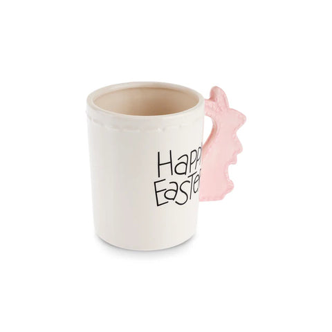 Karaca Easter Mug, 520 ml, Rose-Blanc