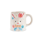 Karaca Easter Mug, 560 ml, Blanc-Bleu