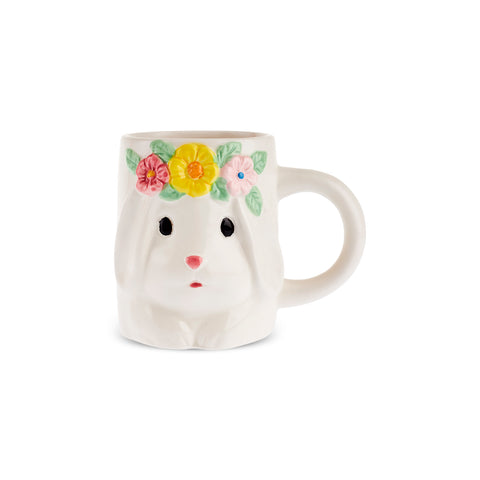 Karaca Easter Mug, 510 ml, Blanc-Jaune