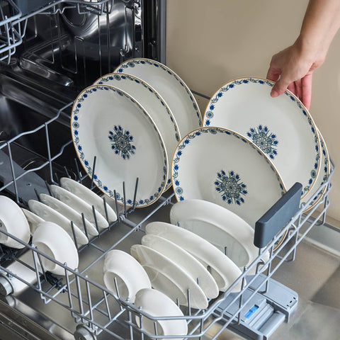 Karaca Bone China İznik Service 26 pièces pour 6 personnes, Multicolore
