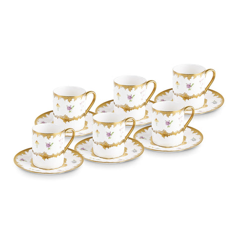 Karaca Bihter, Service de Tasses à Café pour 6 personnes, 90ML