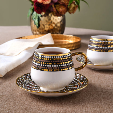 Karaca Belgin Tasse à thé pour 2 personnes 220 ml