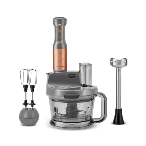 Robot multifonction Karaca Mastermaid Prosteel 2000W – Galactic Bronze