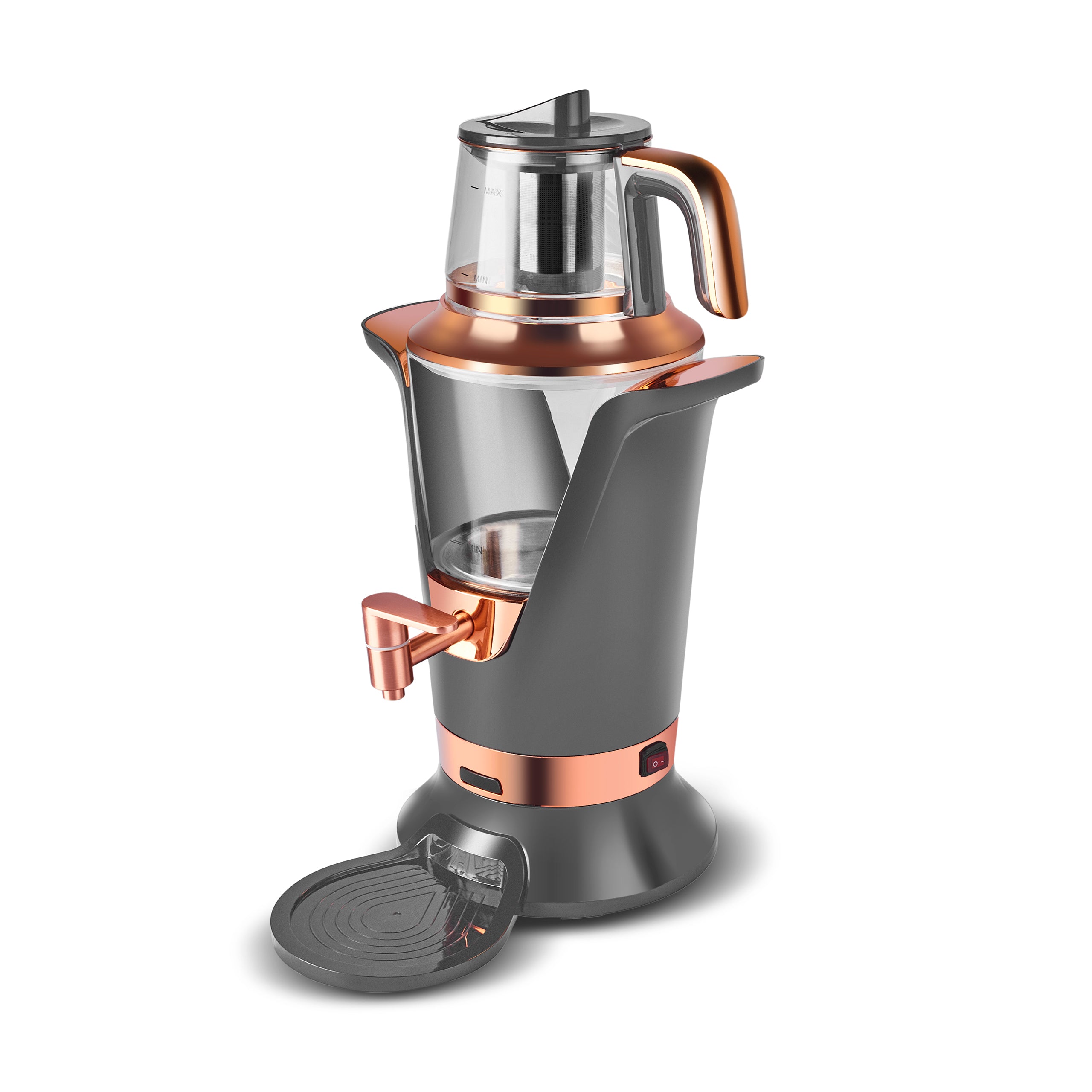 Semaver Karaca Semaver Cuivre noir, Anthracite