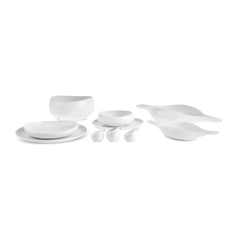 Karaca Earth Collection Clay Service de vaisselle 55 pièces pour 12 personnes