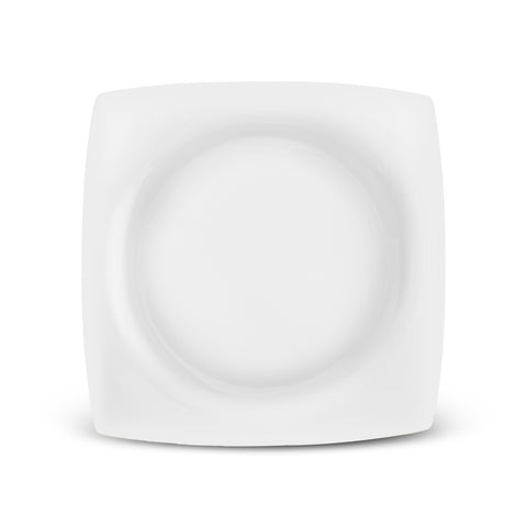 Karaca Square Bone Mensa, Service de Table 24 pièces pour 6 personnes, Blanc