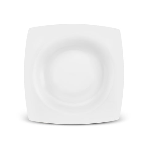 Karaca Square Bone Mensa, Service de Table 24 pièces pour 6 personnes, Blanc