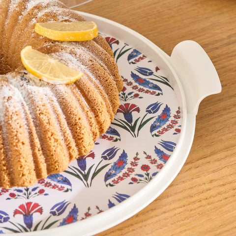 Karaca Ebru cloche à gâteau avec couvercle, 35 cm