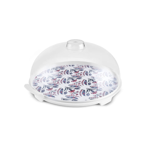 Karaca Mar cloche à gâteau avec couvercle, 35 cm