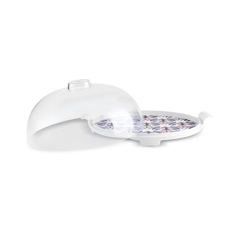Karaca Mar cloche à gâteau avec couvercle, 35 cm