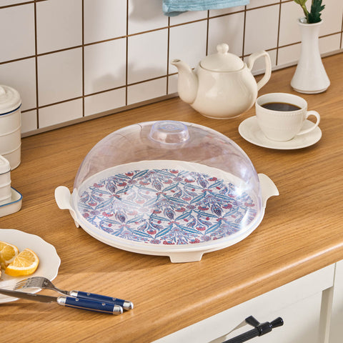 Karaca Mar cloche à gâteau avec couvercle, 35 cm