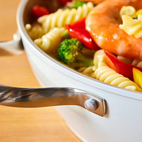 Karaca Swiss Crystal Almond Cream Casserole Avec Poignées 20 cm