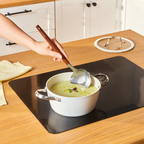 Karaca Swiss Crystal Almond Cream Casserole Avec Poignées 20 cm