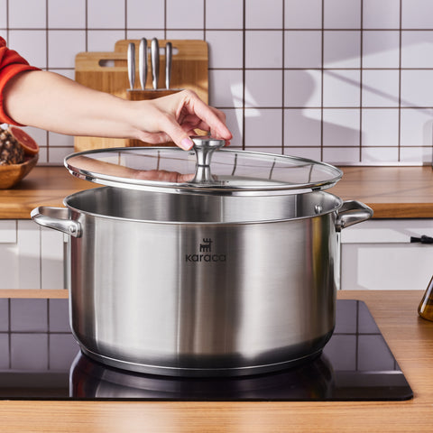 Karaca Elite, Casserole en Acier, 34cm