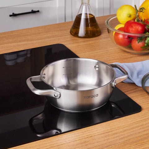Karaca Elite, Casserole en Acier, 18cm