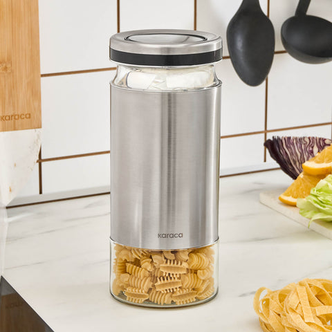 Karaca Stellum, bocal de conservation, 1210 ml, inox