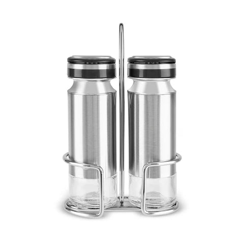 Karaca Stellum, Ensemble de 3 pièces Salière et Poivrière, Inox