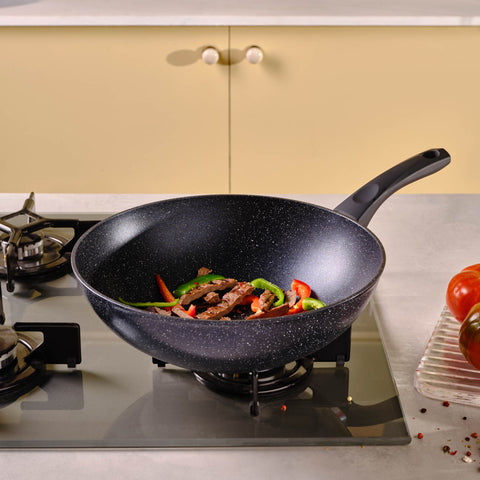 Karaca Aqua Granit Wok 28 cm