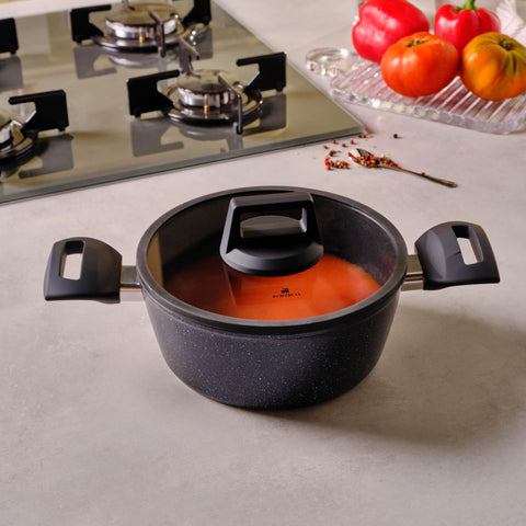Karaca Aqua Granite Batterie de cuisine 20 cm