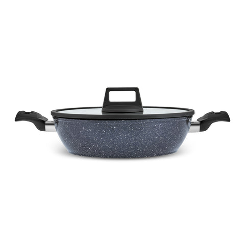 Karaca Aqua Granit Batterie de cuisine plate 26 cm