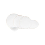 Karaca Fine Pearl Extra Chanak 55 pièces Service de table pour 12 personnes Or