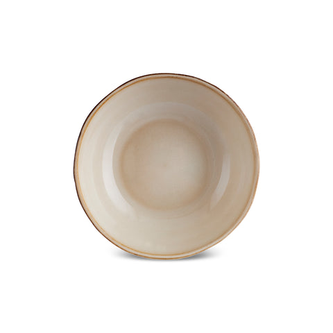 Karaca Aria Beige Reactive Plat de Service, 12 cm