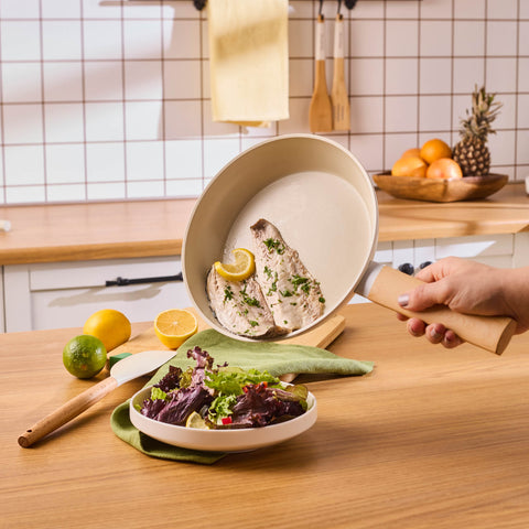 Karaca Swiss Crystal Almond Cream Set de 12 ustensiles de cuisine