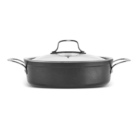 Karaca Biogranit Power-Inox Monet – Batterie de cuisine 8 pièces Noir