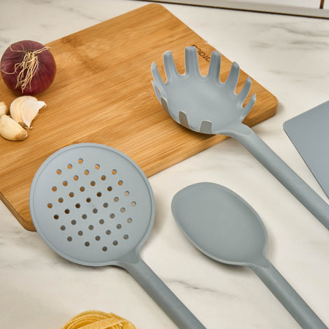 Karaca Simple Set d’Ustensiles de Cuisine 5 pièces, Gris