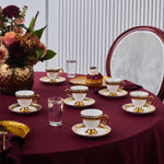 Ensemble de Tasses à Café Karaca Hürrem pour 6 Personnes, 90 ml