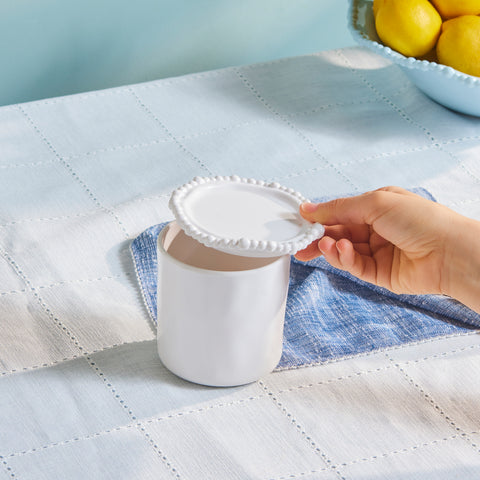 Karaca Perla – Boîte de conservation en mélamine 490 ml, blanc