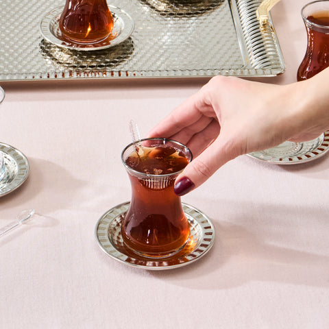Karaca River 19-teiliges Teeservice