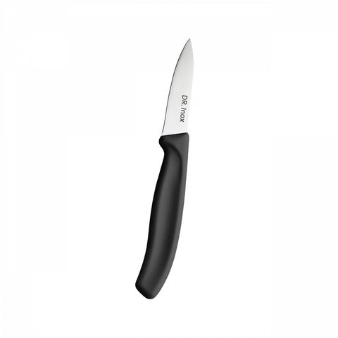 Dr. Inox Couteau Éplucheur 19cm, Noir