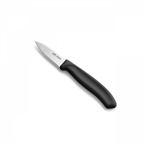Dr. Inox Couteau Éplucheur 19cm, Noir